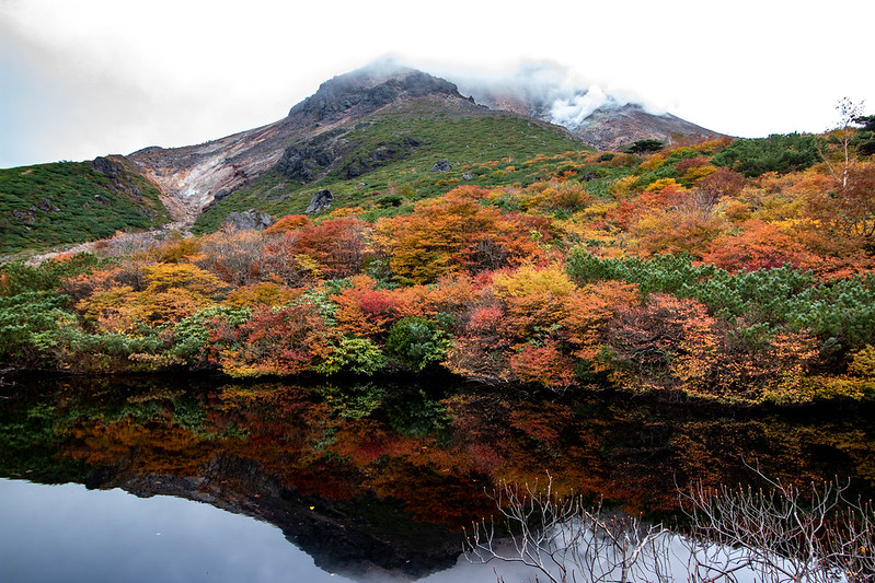 那須岳の紅葉