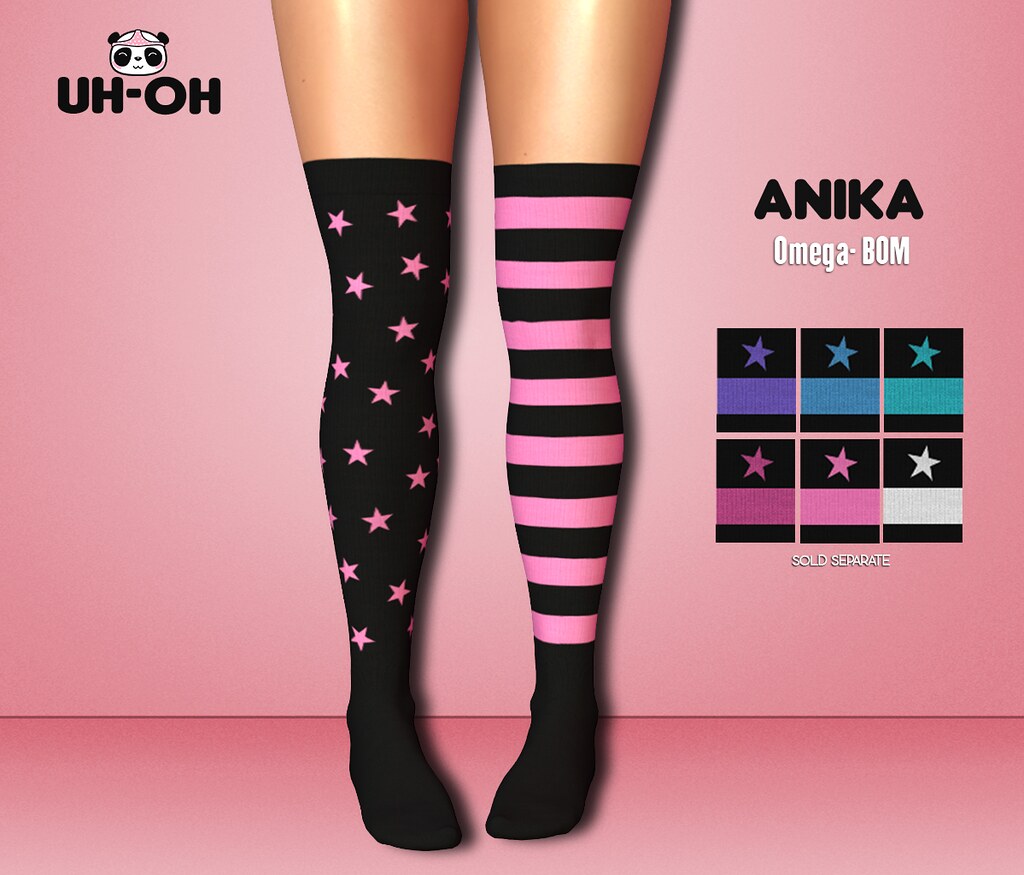 uh-oh: Anika Stars & Stripes Socks