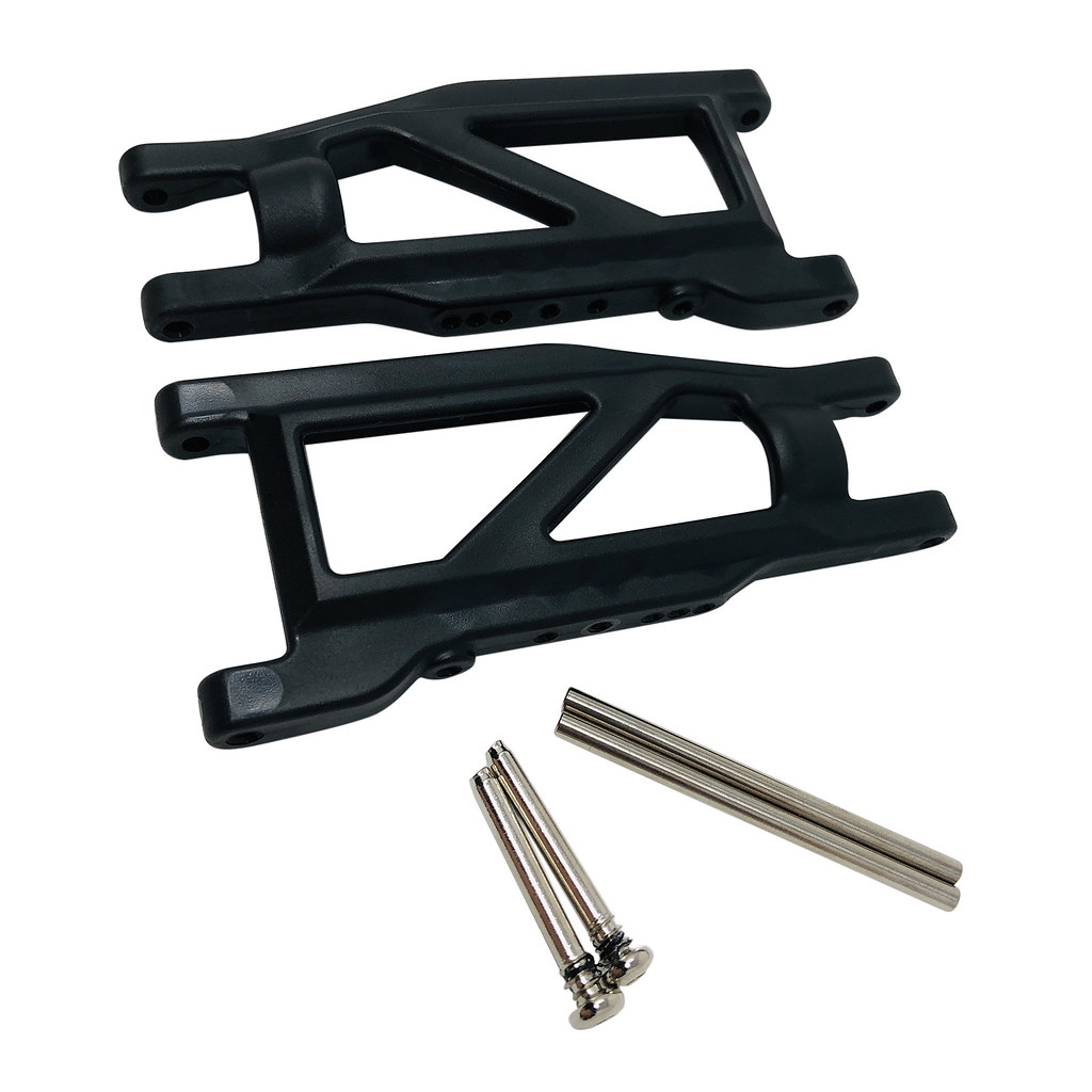 Replaces 3655R Red by Atomik RC Traxxas Rustler 4X4 Front/Rear Lower Arm