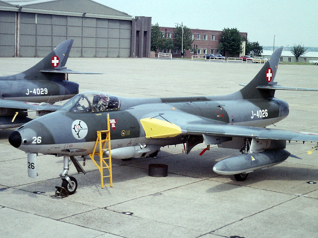J-4016 Hawker Hunter F.58 - Swiss Air Force