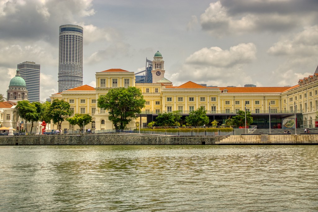 Asian Civilisations museum by the Singapore river