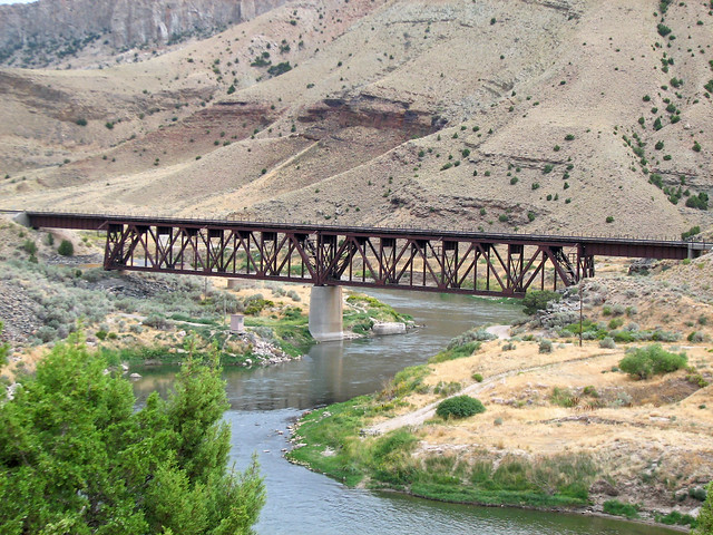 Railroad trestle (eastern Wyoming, USA)
