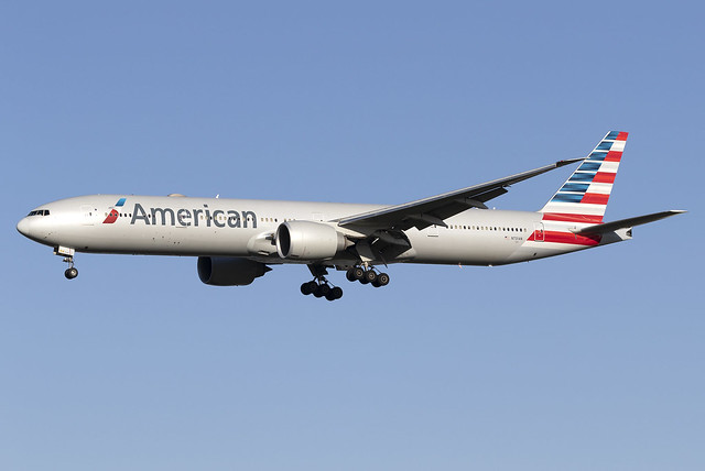 American Airlines 777-300ER N731AN at Heathrow Airport LHR/EGLL