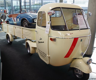 1963 Piaggio Ape Pentaro mit Autoscooter