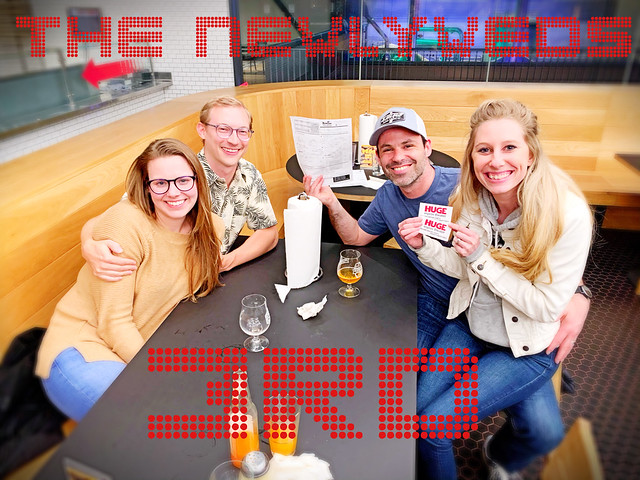 March 8th at Surly Brewing - Third Place: The Newlyweds (54 Points)