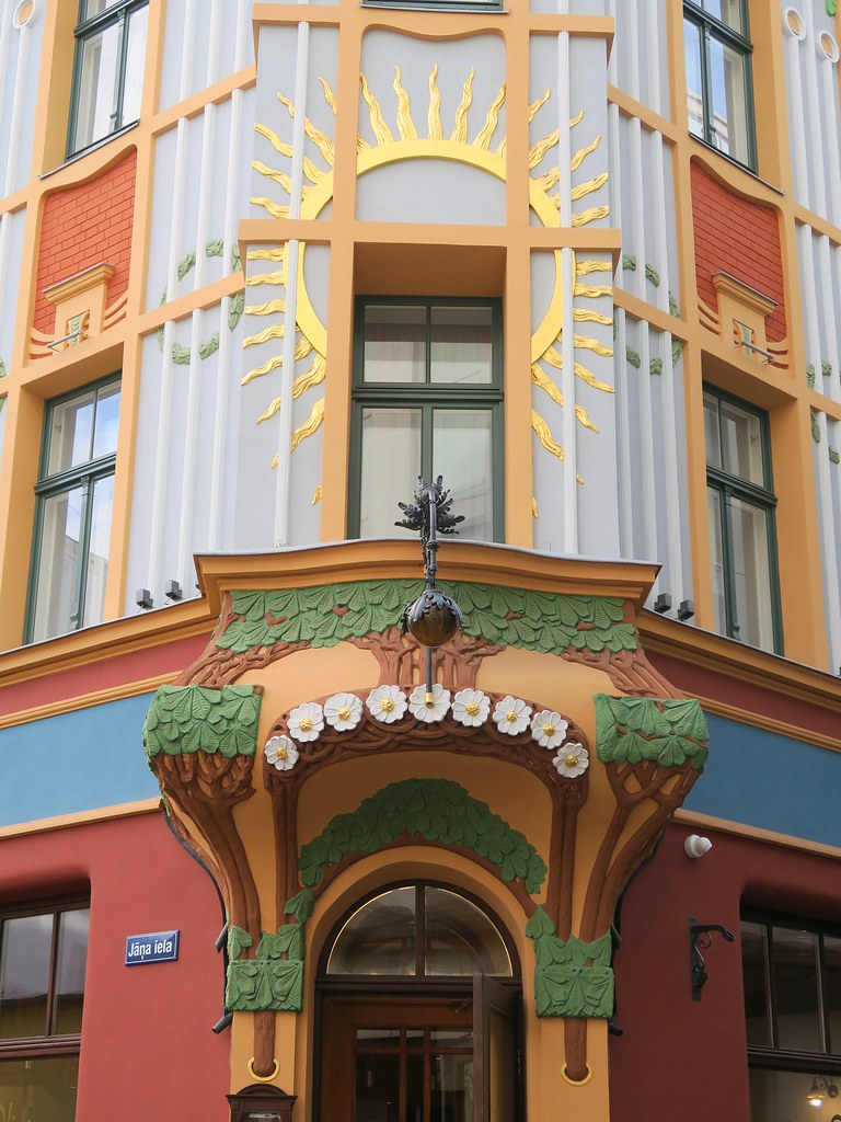 Immeuble (1903) - 23 rue Kalèju, Riga