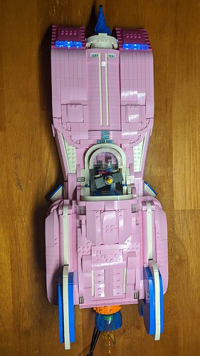 unikitty unibatty unibattymobile lego batman batmobile pink groundfx car parody goofy