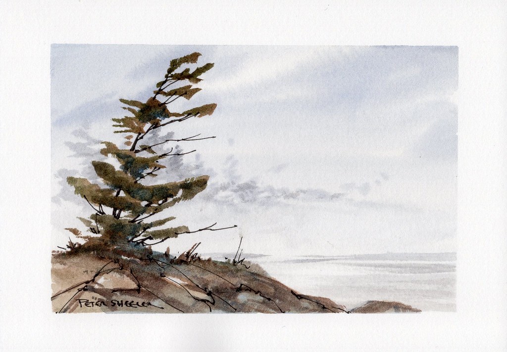 img031 | Small 5" x 7" painting | Peter Sheeler | Flickr