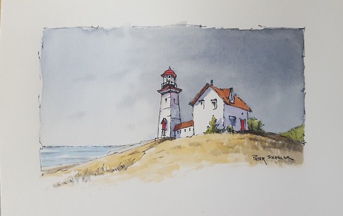 20191130_112633 | Small 5" x 7" watercolor painting | Peter Sheeler ...