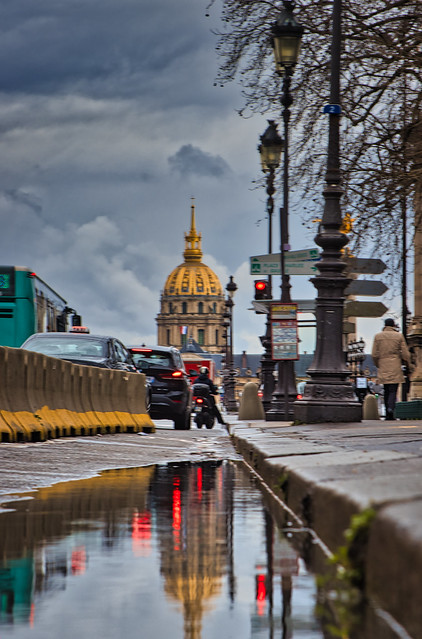 Rainy day in Paris