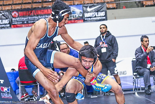 2020 CAUSAW Folkstyle State Day 2 | by @techfallsachs