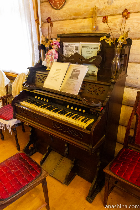 фисгармония Карпентер (Carpenter Organ Co), музей-усадьба "Семья роялей" Владимира Виноградова