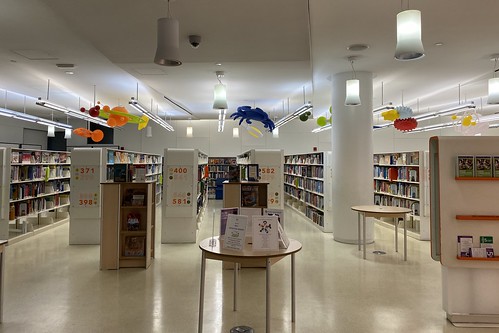 library cldc childrenslearningdiscoverycenter queenspubliclibrary closingtime empty quiet nyc newyork queens