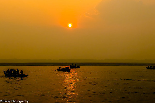sunrise in River Ganges - Explored