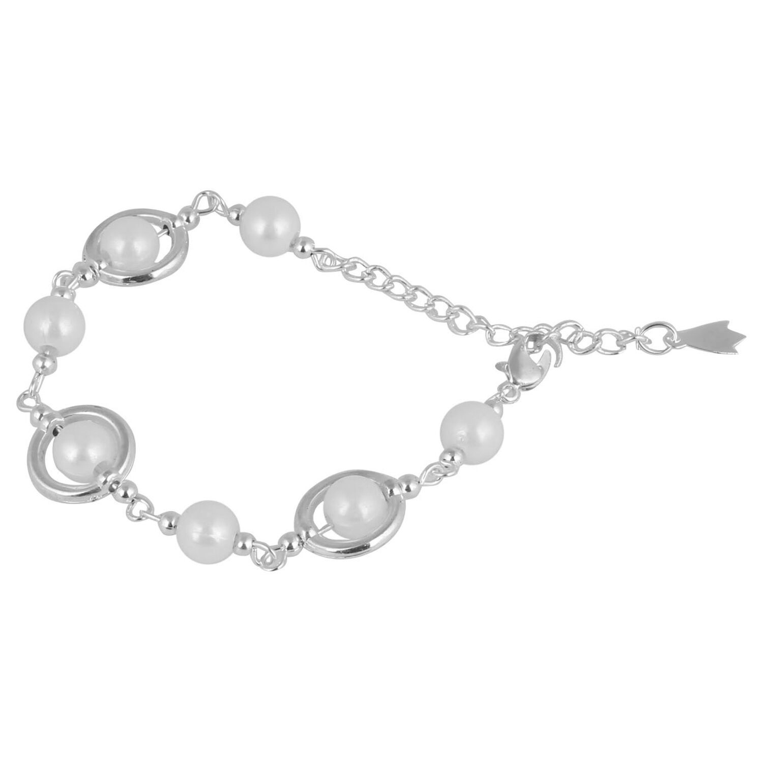 Generic Women's Alloy  Bracelet-Silver