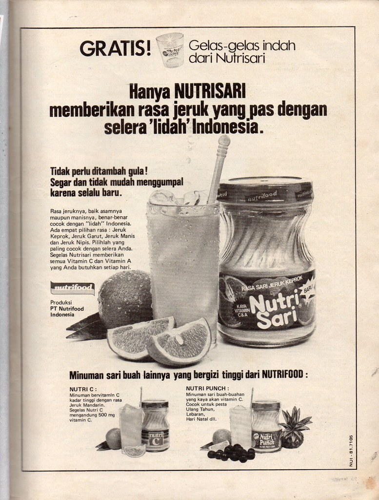 Nutri Sari - Femina, 30 November 1982