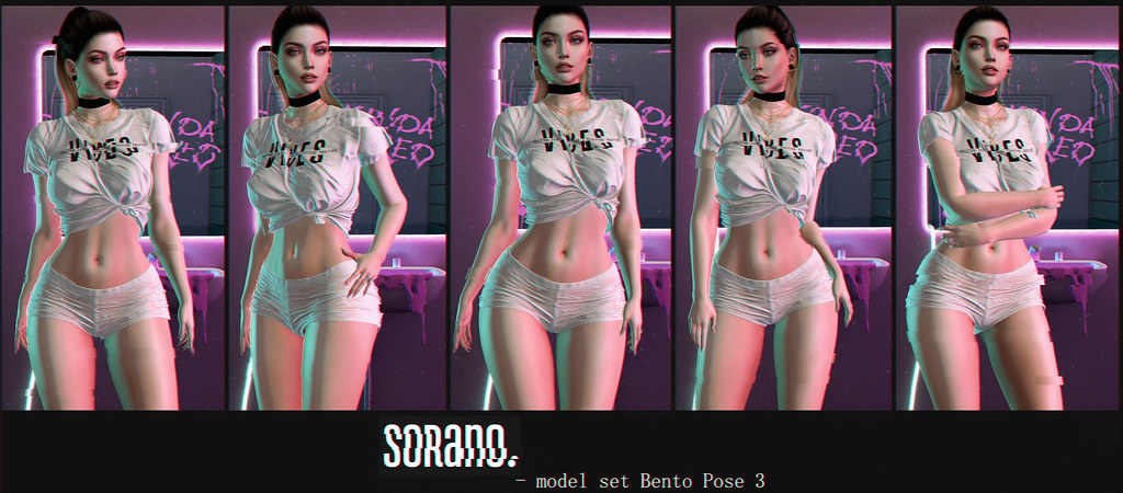 Sorano – model set Bento Pose 3