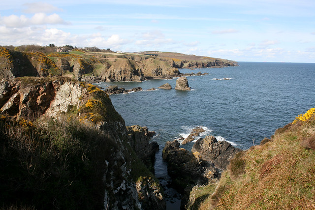 The coast south of Muchalls