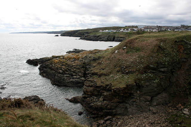 The coast north of Newtonhill