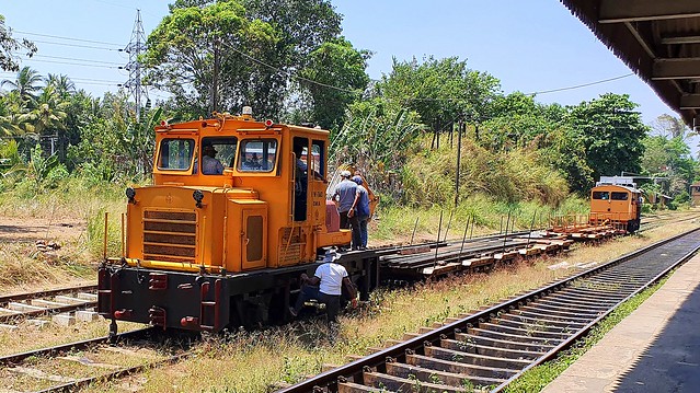 Sri Lanka Railways worktrain