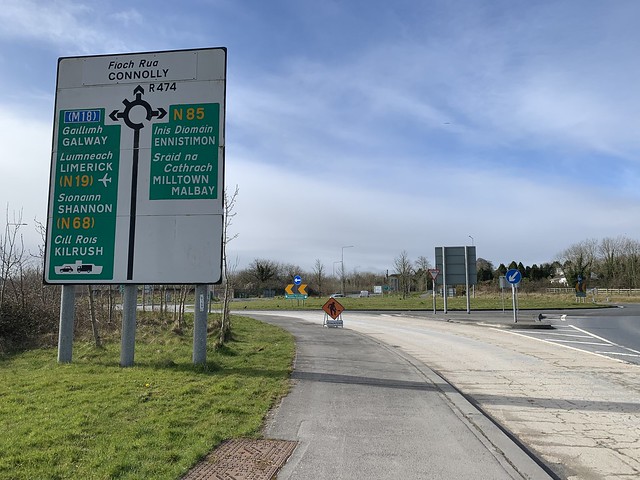 Beechpark Roundabout - N85 - Ennis - Ireland