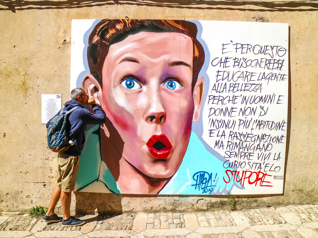 Muestras de arte urbano en Sicilia