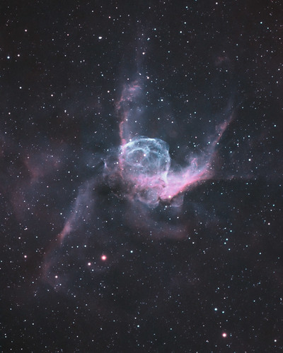 Thor's Helmet Nebula | by AstroBackyard