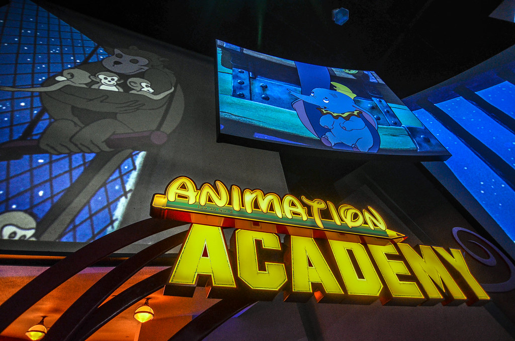 Animation Academy sign DCA