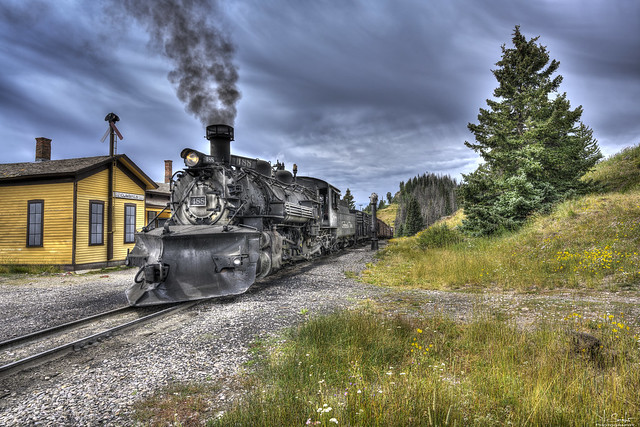Cumbres & Toltec Scenic Railroad Chama - Colorado - USA