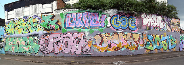Grafitti, Digbeth, Birmingham.