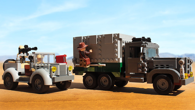 Lego Indiana Jones Desert Chase moc