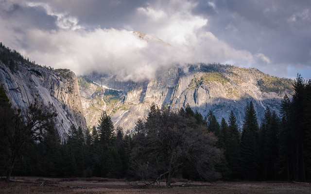 Yosemite Half Dome Spotlight