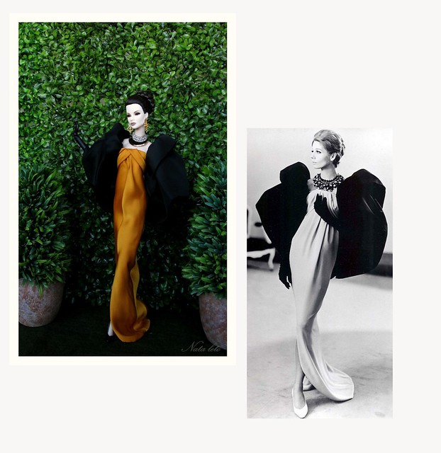 Tatyana Fete Accompli \ Evening gown by Balenciaga 1961