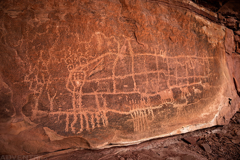 Petroglyph Panel
