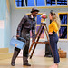 Marc Small and Jessica Hardwick in Barefoot in the Park