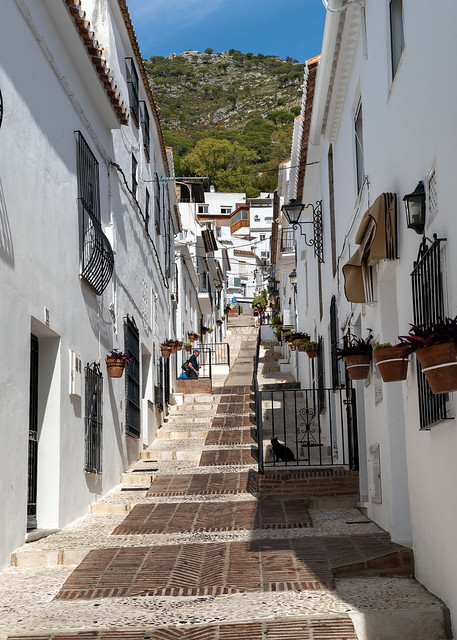 Calle del Pilar, Mijas Pueblo, Andalusia, Spain