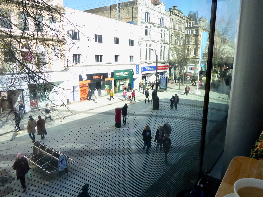 Queen Street, Cardiff 16 March 2020