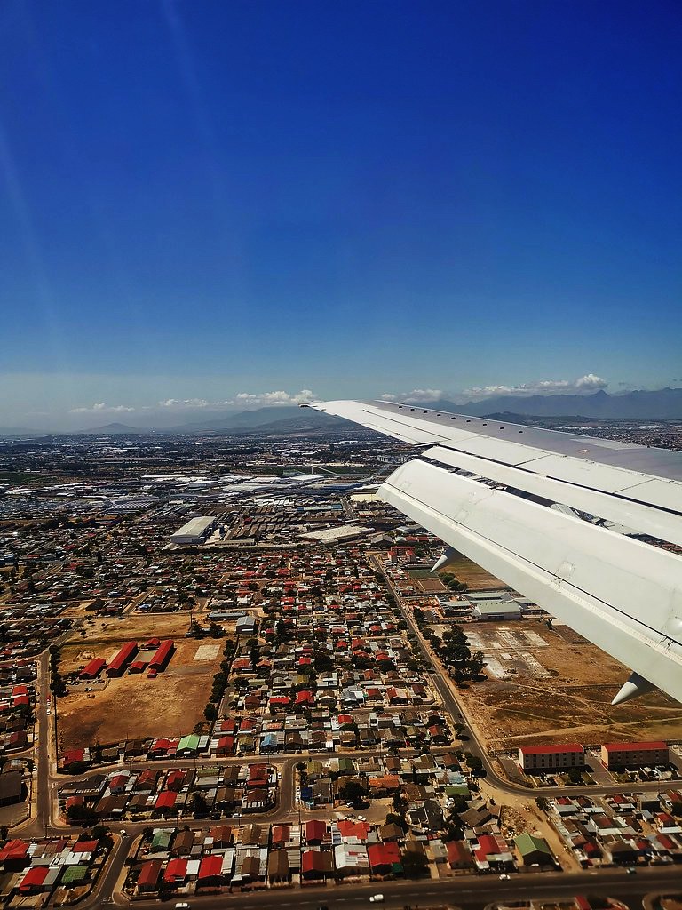 Arriving in Cape Town, South Africa