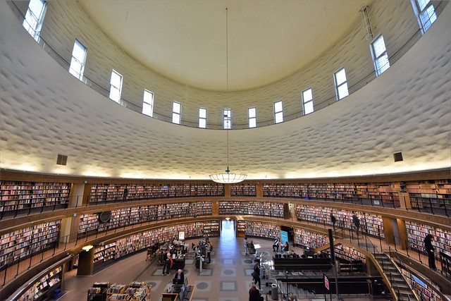 Stockholm Public Library -SWEDEN