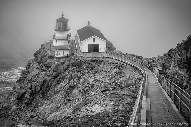 Point Reyes Lighthouse in Fog