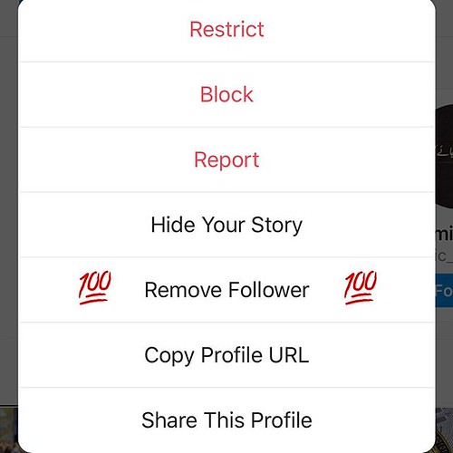 In these trying times if you need to social distance, know that you can remove followers on IG now vs blocking.