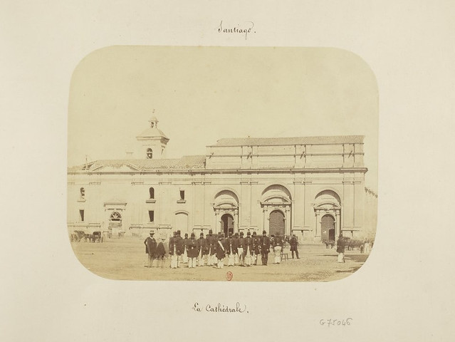 imagen de Eugène  Maunoury de los trabajos de 1858 en la Capilla del Sagrario y la Catedral de Santiago