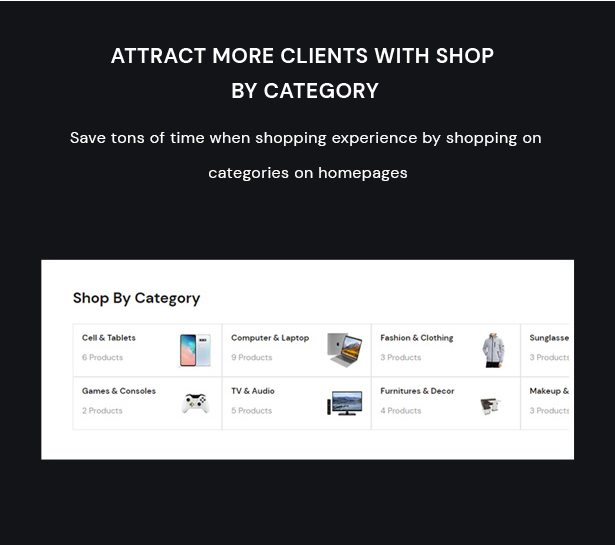 Attract More Clients With Shop By Category