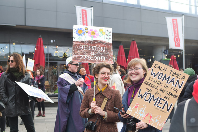 Demo Weltfrauentag Wien