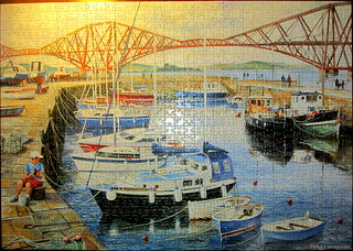 Queensferry Harbour, jigsaw puzzle | by piningforthewest