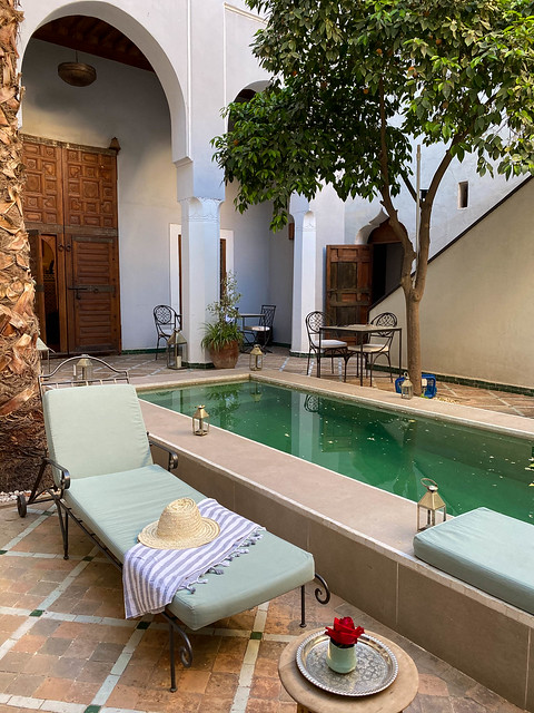 Riad-majoitus Marokossa