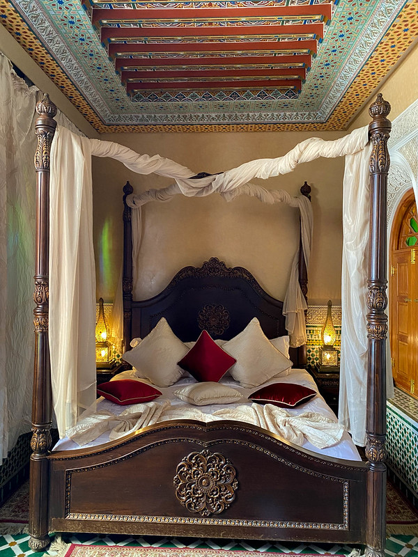 Riad-majoitus Marokossa