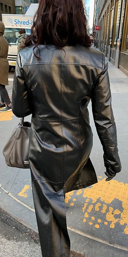 Long leather coat | andy lee | Flickr