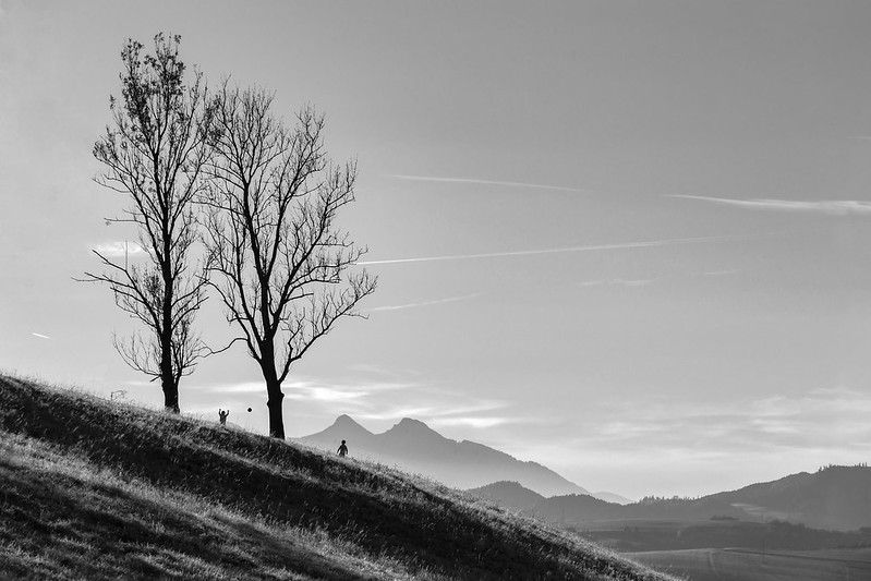 Football on the hill / Futbal na kopci