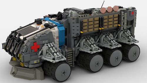 Medic Riding Tank Armored Medic Truck -